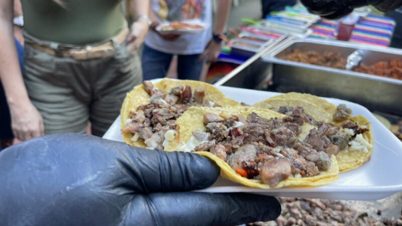 El taco de chuleta: un favorito indiscutible en La Lotería