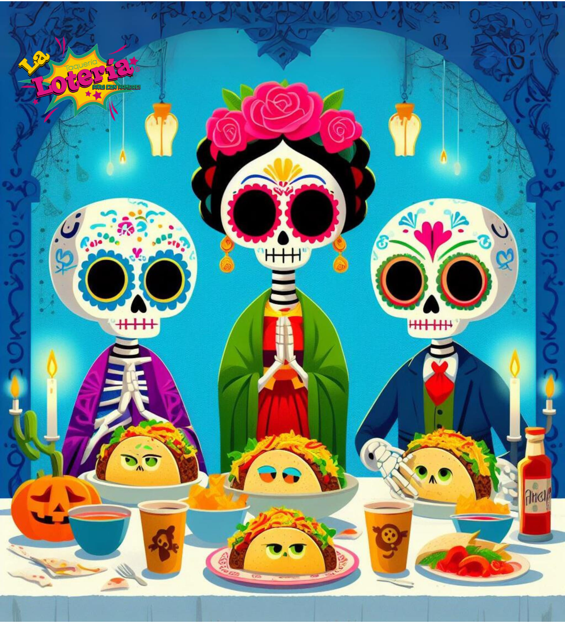 Celebra el Día de Muertos con sabor mexicano